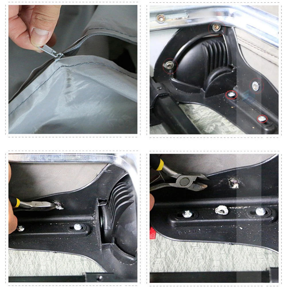 GUGULUZA 1Pair Replacement Luggage Wheel Directional Rotation Spinner Wheel Repair Trolley Suitcase Wheels For Travel ST0011