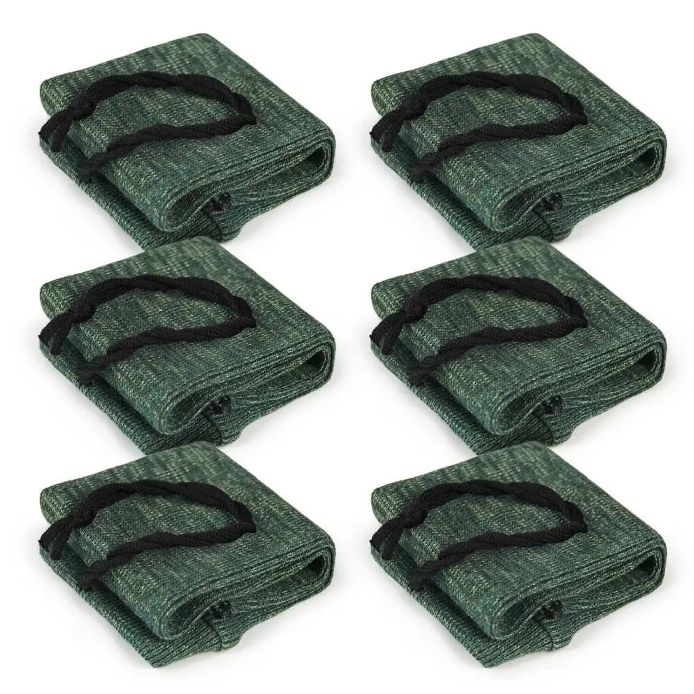 GUGULUZA 6Pcs Gun Socks Silicone Treated Knit  Handgun Cover Moistureproof Case for Pistol Revolver Glock Storage Sleeve