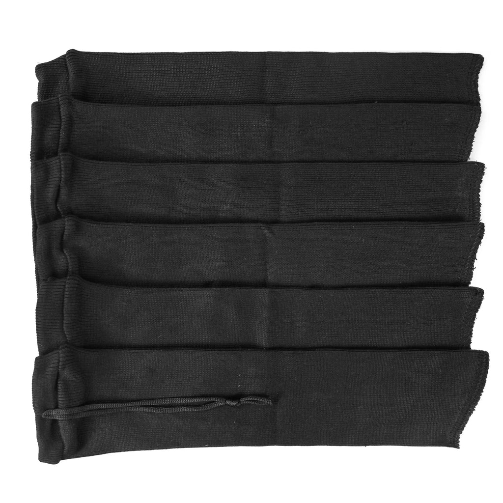 GUGULUZA 6Pcs Gun Socks Silicone Treated Knit  Handgun Cover Moistureproof Case for Pistol Revolver Glock Storage Sleeve