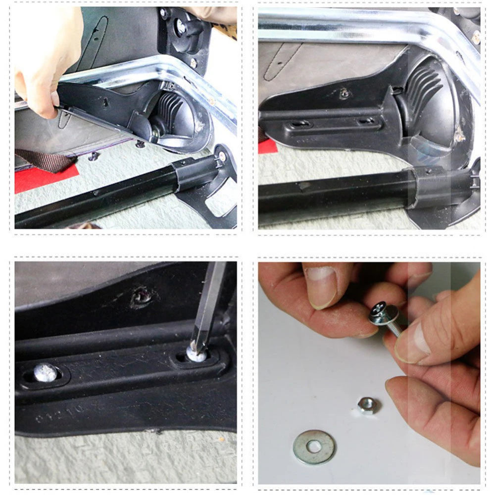 GUGULUZA 1Pair Replacement Luggage Wheel Directional Rotation Spinner Wheel Repair Trolley Suitcase Wheels For Travel ST0011