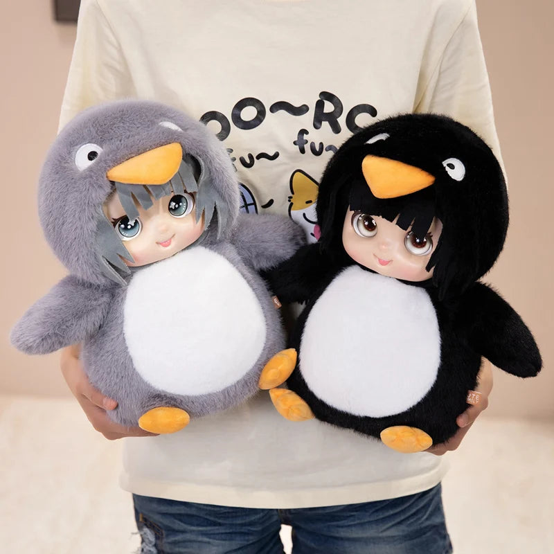 Gugu Gaga Penguin Vinyl Plush Toy Stuffed Animal Gugugaga Doll Kids Birthday Gift Movie Fan Collectible Soft Toy