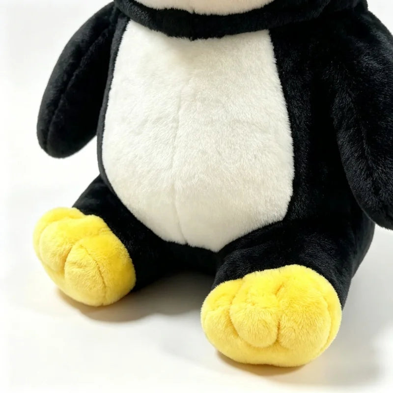 Cute Gugu Gaga Gugugaga Doll Anime Girl in Penguin Onesie Plush Toy Soft Kawaii Endministrator‌ Cute Game Anime Plushie for Fans