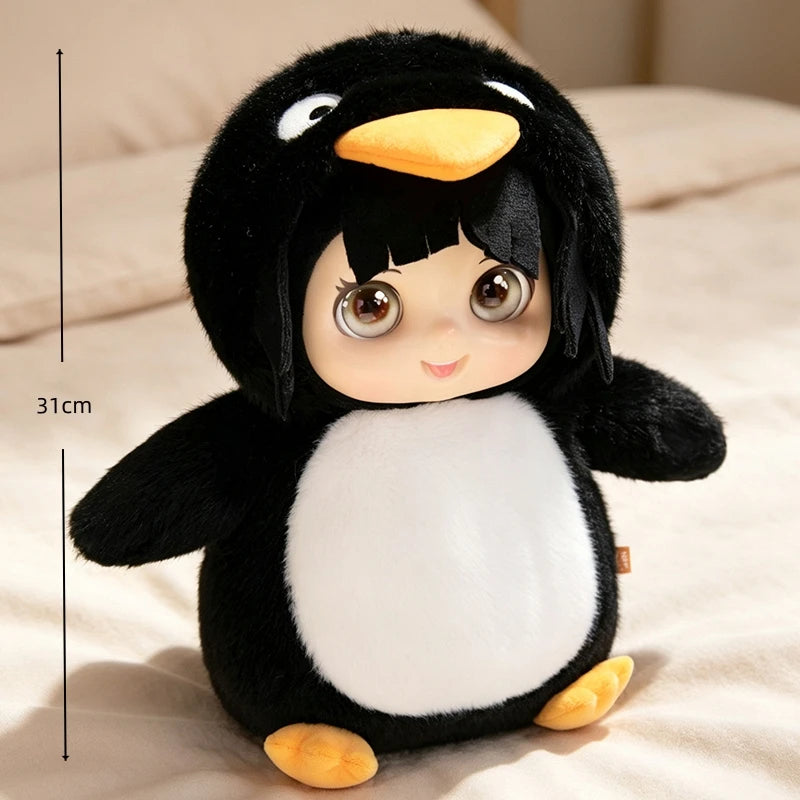 Gugu Gaga Penguin Vinyl Plush Toy Stuffed Animal Gugugaga Doll Kids Birthday Gift Movie Fan Collectible Soft Toy