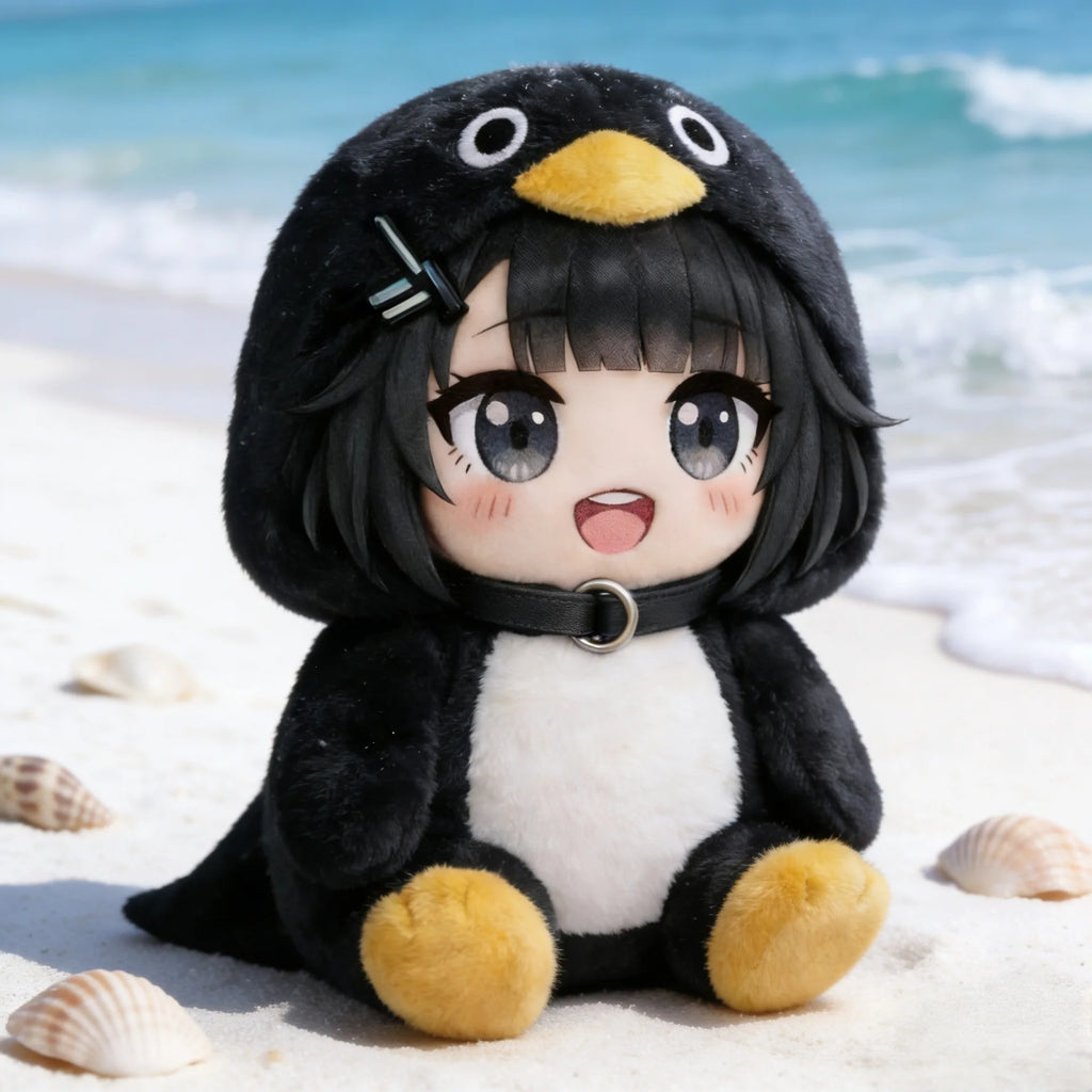 25cm Gugu Gaga Kawaii Plush Doll Penguin Gugugaga Sound Plush Hot Room Decoration Meme Peripheral Stuffed Toys for Birthday Gift