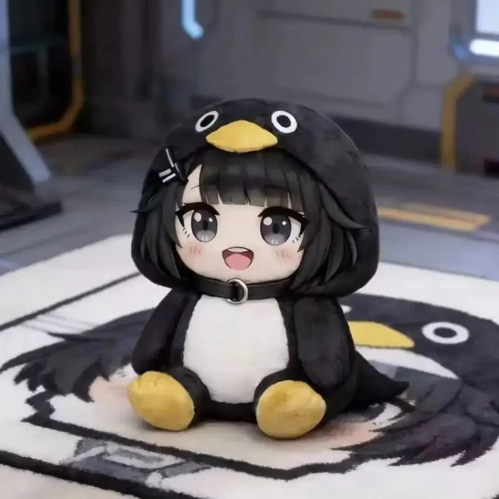 25cm Kawaii Penguin Plush Doll Cute Gugu Gaga Meme Stuffed Animal Soft Plush Toy Birthday Gift for Kids Fans
