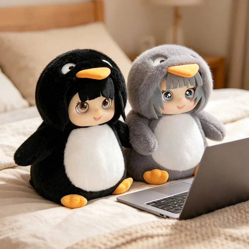 Gugu Gaga Penguin Vinyl Plush Toy Stuffed Animal Gugugaga Doll Kids Birthday Gift Movie Fan Collectible Soft Toy