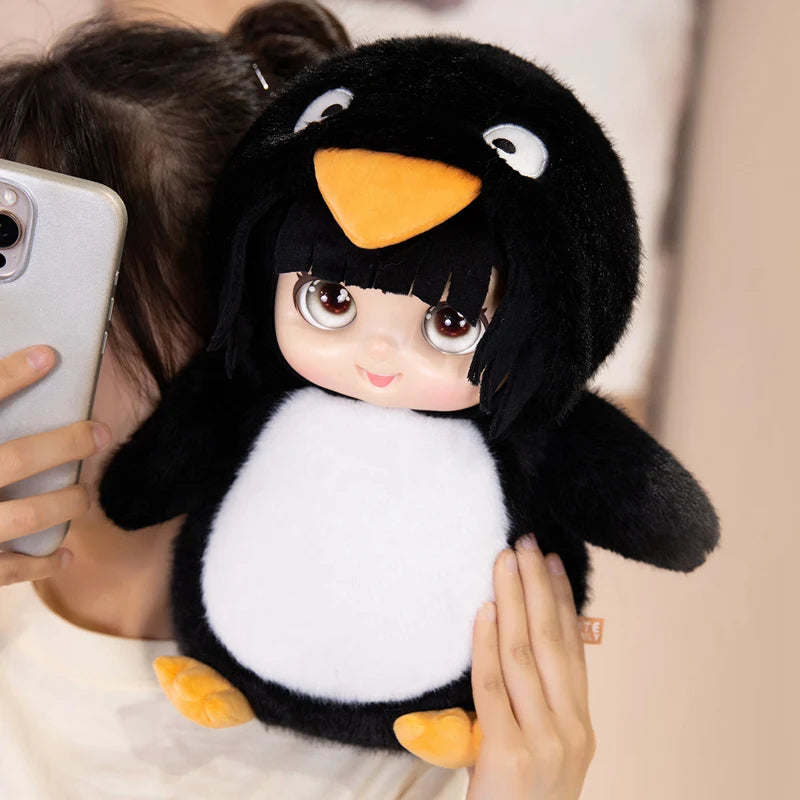 Gugu Gaga Penguin Vinyl Plush Toy Stuffed Animal Gugugaga Doll Kids Birthday Gift Movie Fan Collectible Soft Toy