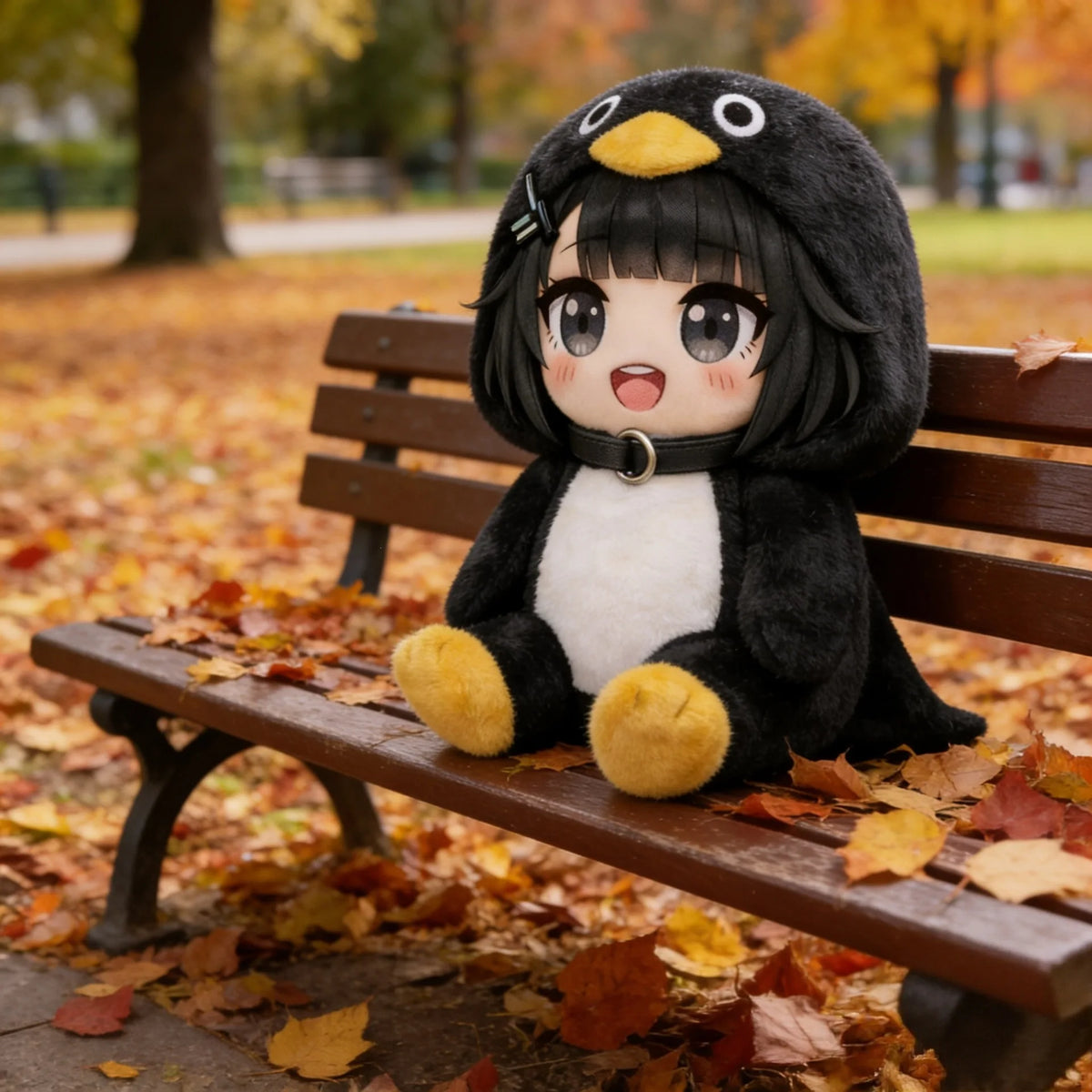 25cm Gugu Gaga Kawaii Plush Doll Penguin Gugugaga Sound Plush Hot Room Decoration Meme Peripheral Stuffed Toys for Birthday Gift