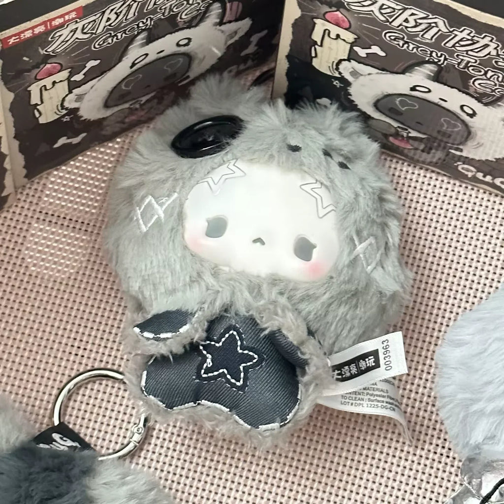 Gugu Genuine Blind Box Grey Tone Concerto Series Cute Doll Pendant Collection Desktop Ornament Fashion Trend Surprise Gifts