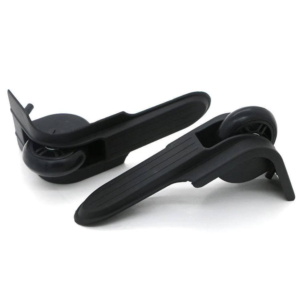 GUGULUZA 1Pair Replacement Luggage Wheel Directional Rotation Spinner Wheel Repair Trolley Suitcase Wheels For Travel ST0011