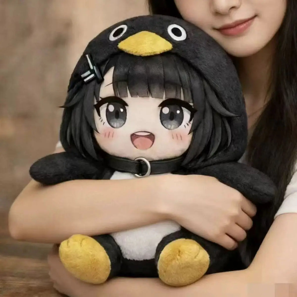 Kawaii New Gugu Gaga Plush Doll 25cm Penguin Gugugaga Plush Hot Meme Peripheral Stuffed Toys Birthday Gift