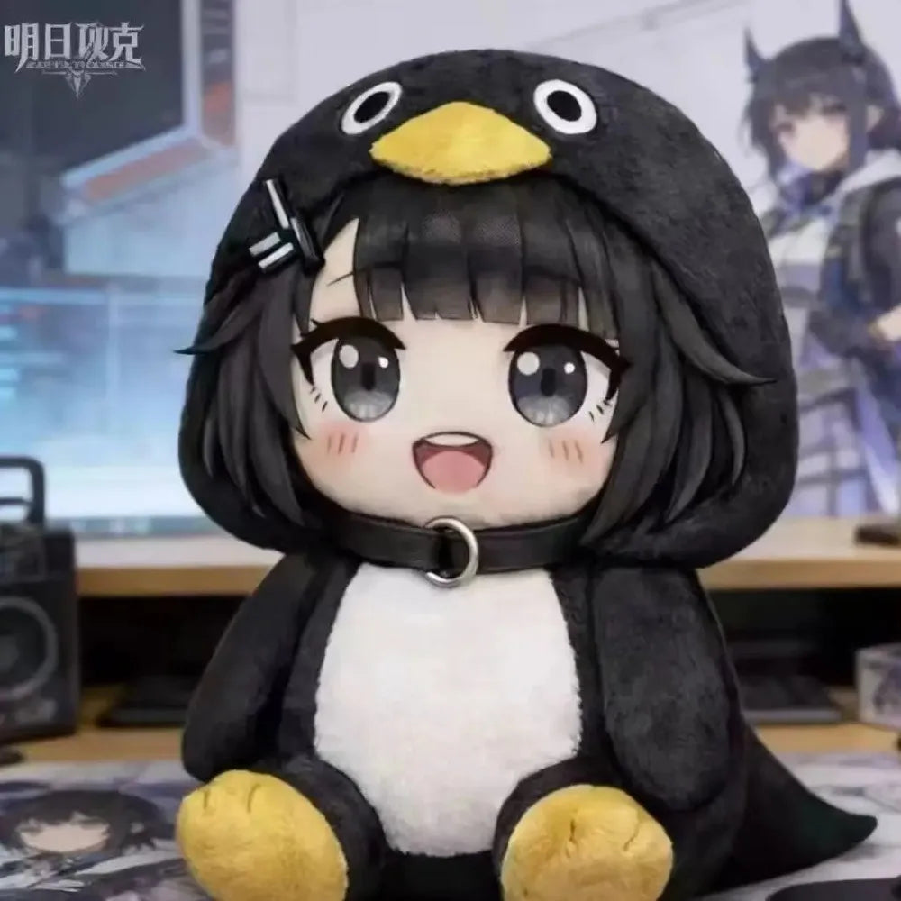 25cm Kawaii Penguin Plush Doll Cute Gugu Gaga Meme Stuffed Animal Soft Plush Toy Birthday Gift for Kids Fans