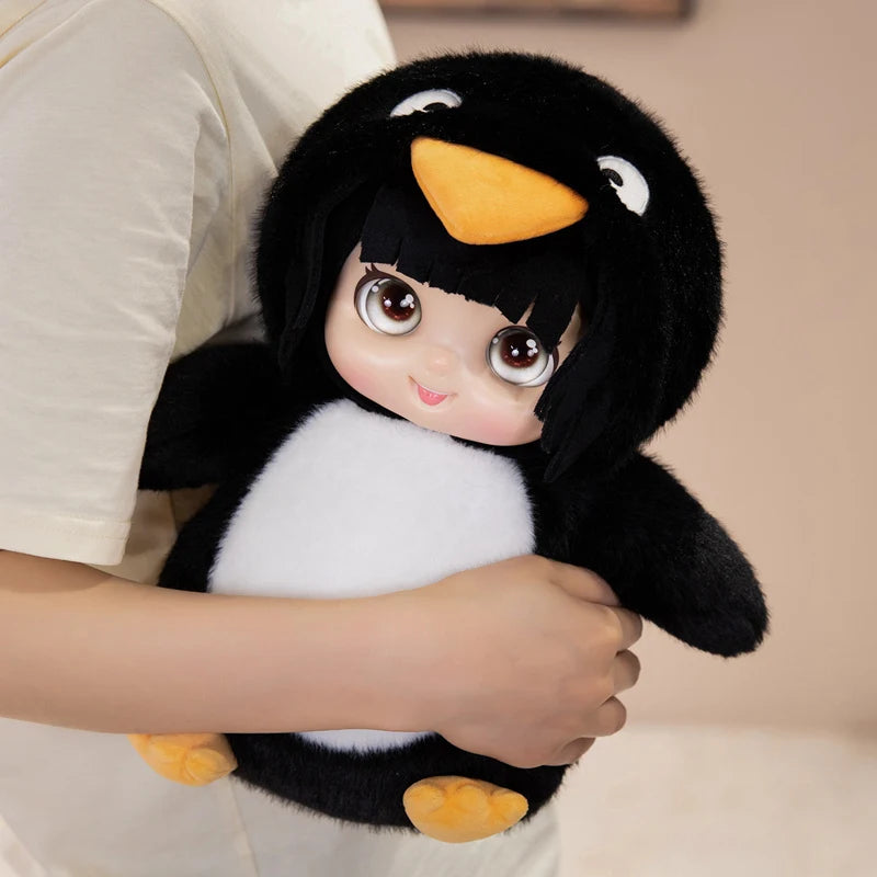 Gugu Gaga Penguin Vinyl Plush Toy Stuffed Animal Gugugaga Doll Kids Birthday Gift Movie Fan Collectible Soft Toy