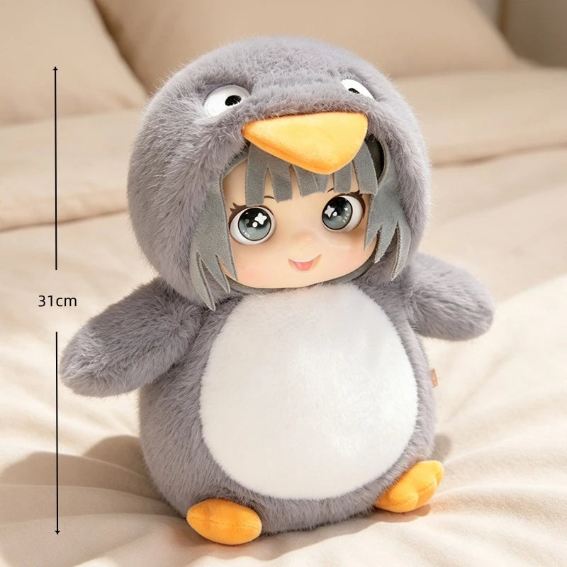 Gugu Gaga Penguin Vinyl Plush Toy Stuffed Animal Gugugaga Doll Kids Birthday Gift Movie Fan Collectible Soft Toy