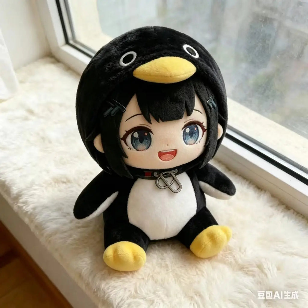 Kawaii New Gugu Gaga Plush Doll 25cm Penguin Gugugaga Plush Hot Meme Peripheral Stuffed Toys Birthday Gift