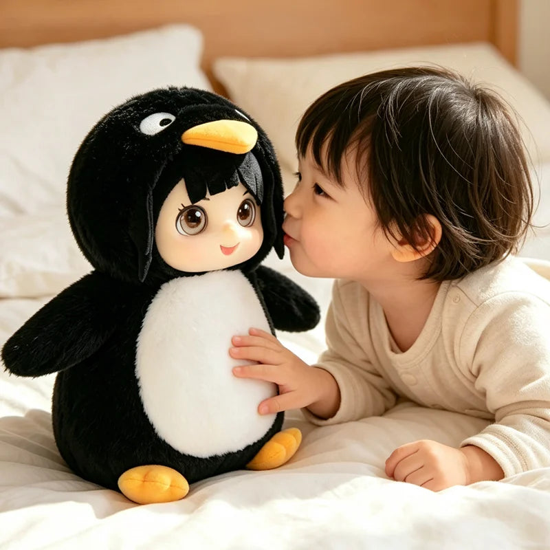 Gugu Gaga Penguin Vinyl Plush Toy Stuffed Animal Gugugaga Doll Kids Birthday Gift Movie Fan Collectible Soft Toy