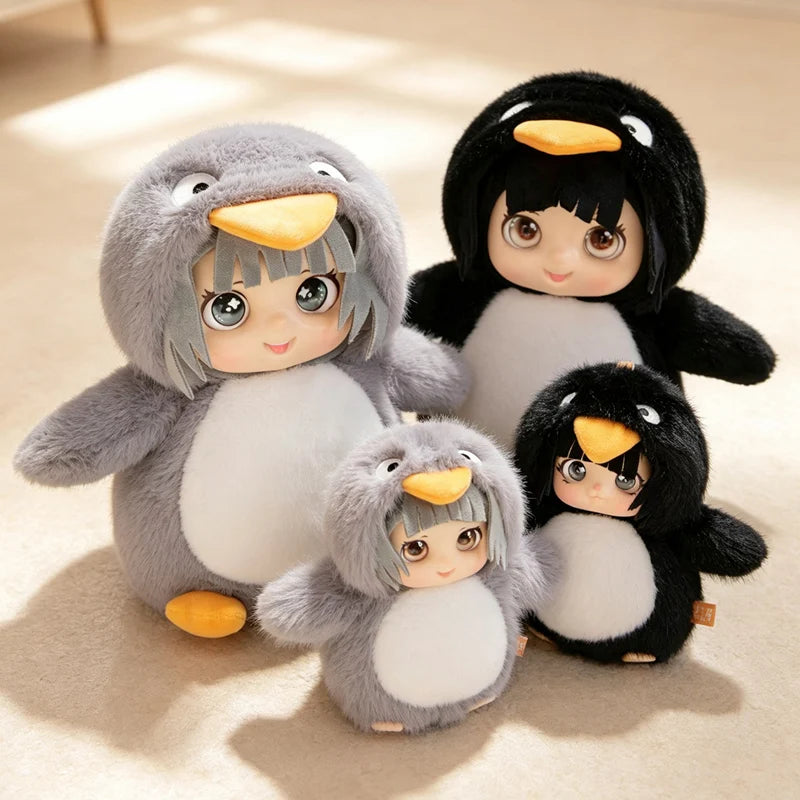 Gugu Gaga Penguin Vinyl Plush Toy Stuffed Animal Gugugaga Doll Kids Birthday Gift Movie Fan Collectible Soft Toy