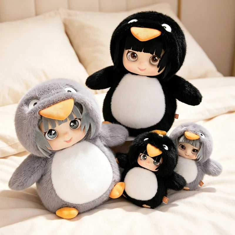 Gugu Gaga Penguin Vinyl Plush Toy Stuffed Animal Gugugaga Doll Kids Birthday Gift Movie Fan Collectible Soft Toy