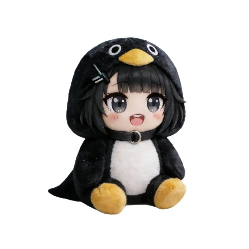 25cm Gugu Gaga Kawaii Plush Doll Penguin Gugugaga Sound Plush Hot Room Decoration Meme Peripheral Stuffed Toys for Birthday Gift